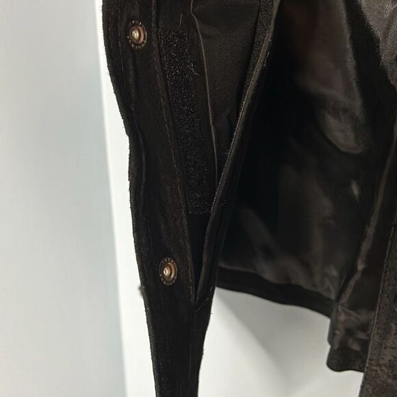 NRA Leather Vest Concealed Pocket Men’s Medium - Picture 5 of 8